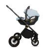babylux rosso blue 2 in 1 stroller sport carseat installed