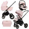 babylux rosso pink 3 in 1 stroller sport