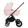 babylux rosso pink 2 in 1 stroller sport side view