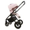 babylux rosso pink 2 in 1 stroller sport sport front view