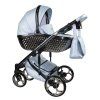 sojan xsara exclusive blue black carrycot 2 in 1 stroller
