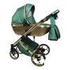 sojan xsara exclusive green gold carrycot 2 in 1 stroller