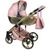 sojan xsara exclusive pink gold carrycot 2 in 1 stroller