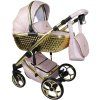 sojan xsara exclusive rose powder gold carrycot 2 in 1 stroller