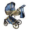 sojan xsara exclusive navy blue gold carrycot 2 in 1 stroller