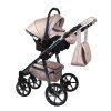 sojan mami exclusive beige 2 in 1 stroller sport carseat