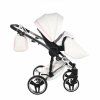 Junama Candy Pink stroller carrycot with protective leg cover