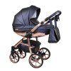sojan mami exclusive dark blue 2 in 1 stroller