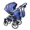 sojan mami exclusive navy blue 2 in 1 stroller sport