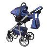sojan mami exclusive navy blue 2 in 1 stroller carseat