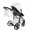 Junama Candy Blue stroller side profile