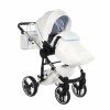 Junama Candy Blue stroller with leg cover sport