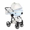 Lightweight chassis frame of Junama Candy Blue stroller