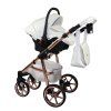 sojan mami exclusive white 2 in 1 stroller carseat