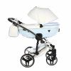 Carrycot on Junama Candy Blue stroller