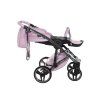 Reclined sport seat position on Junama Hand Craft Purple stroller