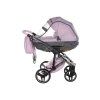 Mosquito net attachment fitted to Junama Hand Craft Purple stroller