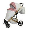 sojan citax exclusive white pink 2 in 1 stroller sport view