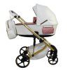 sojan citax exclusive white pink 2 in 1 stroller