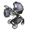 sojan zoya exclusive ice silver 2 in 1 stroller side