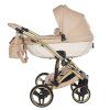 Junama Candy Premium Beige stroller side profile highlighting elegant beige finish
