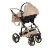 Junama Candy Premium Beige stroller carseat isofix