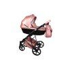 sojan zoya exclusive rose gold 2 in 1 stroller side view