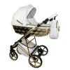 sojan zoya exclusive white 2 in 1 stroller front view