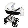sojan zoya exclusive white black 2 in 1 stroller side view
