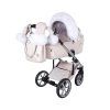 junama fleur pink 2 in 1 strollera accessories front view fur
