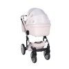 junama fleur pink 2 in 1 stroller back view