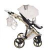 Underseat shopping basket on Junama Candy Premium White stroller