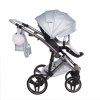 Aluminum chassis frame of Junama Candy Premium Blue stroller