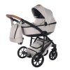 Junama Space Beige luxury baby stroller main view with elegant beige design