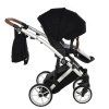 Junama Space Black stroller seat unit for toddlers with adjustable backrest
