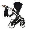 Junama Space Black stroller wheels designed for smooth and stable ride