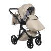 Junama Space Eco Beige stroller leg cover keeping baby warm in colder weather