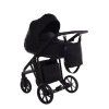 Junama Smart Black stroller handle with eco leather finish for comfortable grip