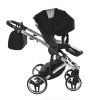 Junama Diamond S V3 Black Silver stroller shopping basket for everyday baby essentials