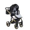 Junama Fluo Line V3 Black front swivel wheels with lock system for better control