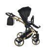 Junama Fluo Line V3 Black front swivel wheels with lock system for better control