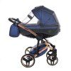 Junama Fluo Line V3 Blue stroller mosquito net protecting baby from insects