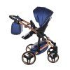 Junama Fluo Line V3 Blue stroller seat unit for toddlers with adjustable backrest
