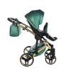 Junama Fluo Line V3 Green stroller seat unit for toddlers with adjustable backrest