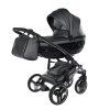 Junama Fluo Line V3 Grey luxury baby stroller main view with elegant grey design