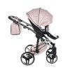 Junama Fluo Line V3 Pink stroller handle with eco leather finish for comfortable grip