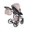Junama Fluo Line V3 Pink sport seat rear view with ventilation panel