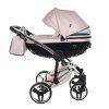 Junama Fluo Line V3 Pink stroller chassis with lightweight aluminium construction