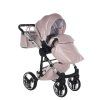 Junama Fluo Line V3 Pink Silver stroller leg cover keeping baby warm in colder weather