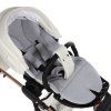 Junama Fluo Line V3 Individual White Cooper stroller sport seat main view for toddlers